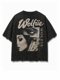WOLFIE PAINT SPLATTER TEE