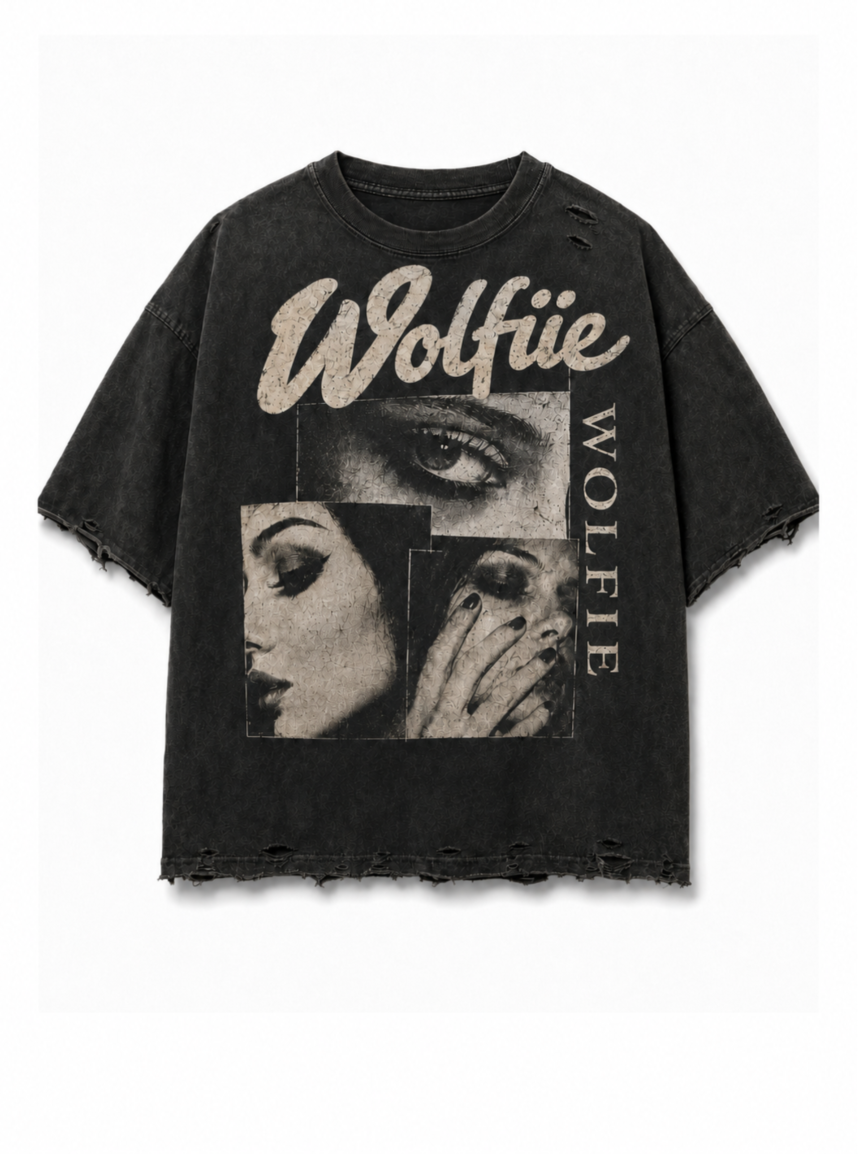 WOLFIE PAINT SPLATTER TEE