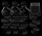 HD Lace Frontal "Obsidian Euphoria" Silky Wave Black Wig