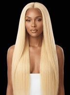 HD Lace Frontal "Chroma Hazel" Sleek Straight Wig