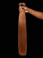High Density Smooth Weft "Midnight Silk" Extra Long Straight Bundle
