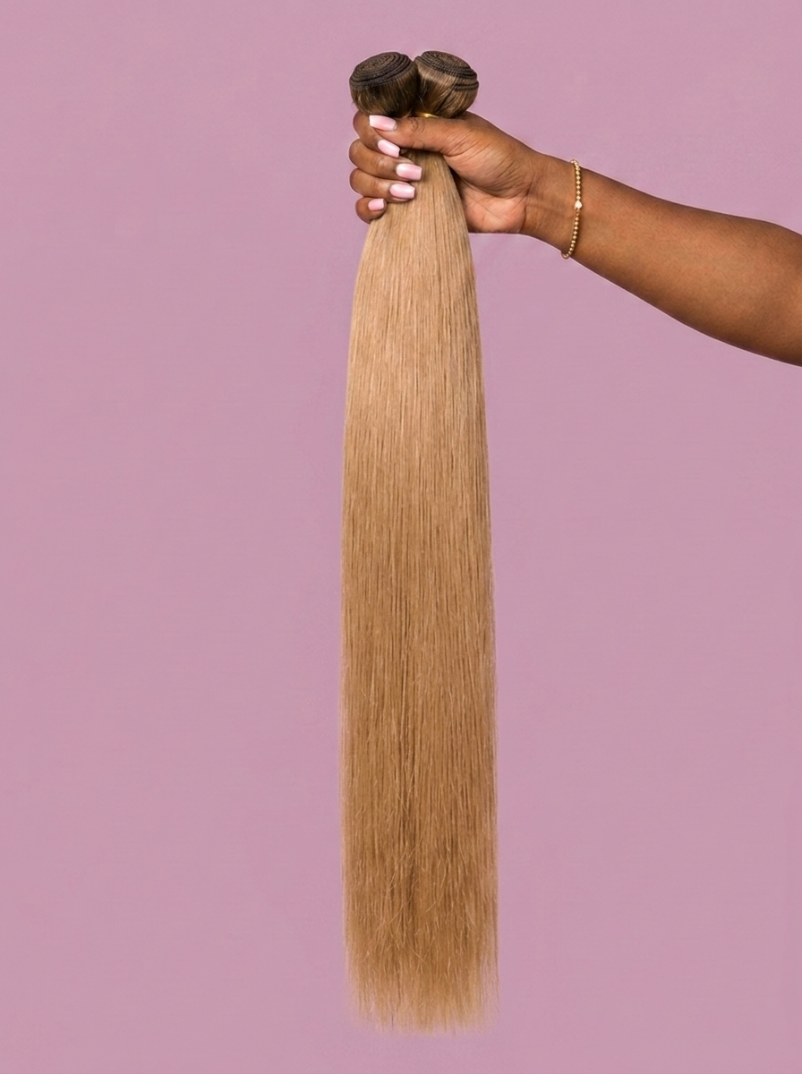 High Density Smooth Weft "Buttercream Silk" Extra Long Straight Bundle