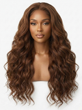 HD Lace Frontal "Mocha Euphoria" Silky Wave Brunette Wig Silky Wave Wig